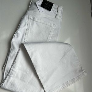 Banana Republic White High Rise Bootcut Size 10